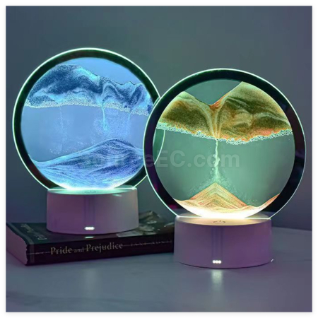 Customization 3D Quicksand Painting Night Light Promotional Products