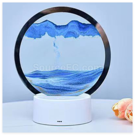Customization 3D Quicksand Painting Night Light Promotional Products