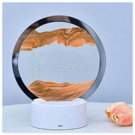Customization 3D Quicksand Painting Night Light Promotional Products