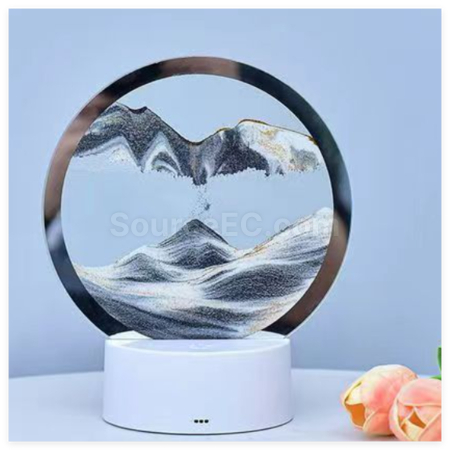 Customization 3D Quicksand Painting Night Light Promotional Products
