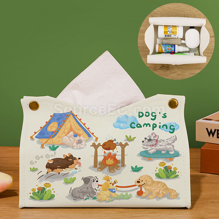 Customization PU Tissue Box Promotional Products