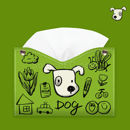 Customization PU Tissue Box Promotional Products