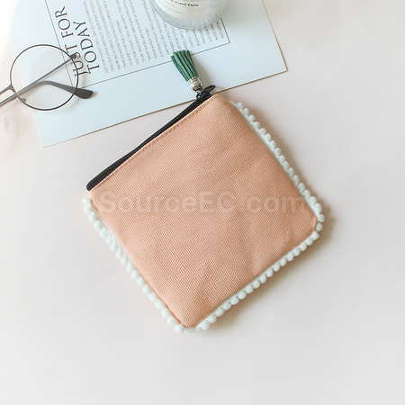 Customization Canvas Coin Purse Promotional Products