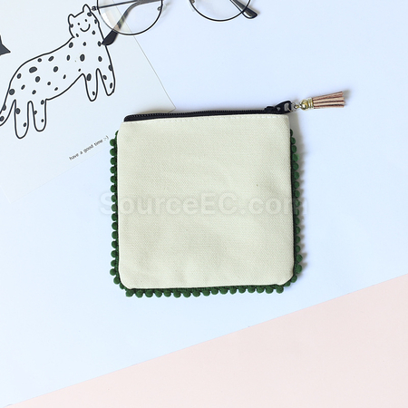 Customization Canvas Coin Purse Promotional Products