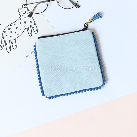 Customization Canvas Coin Purse Promotional Products