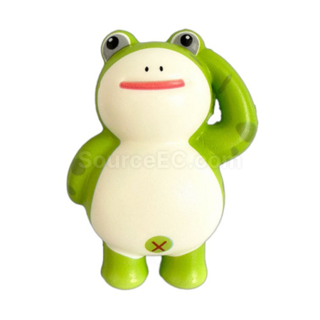Customization Salute Frog Stress - relieving Squeeze Toy Promotional Products