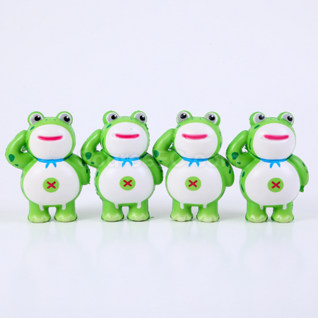 Customization Salute Frog Stress - relieving Squeeze Toy Promotional Products