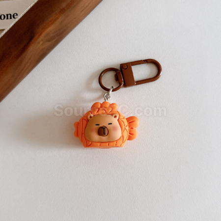 Customization Capybara pendant keychain Promotional Products