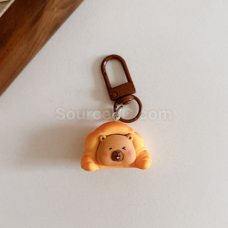 Customization Capybara pendant keychain Promotional Products
