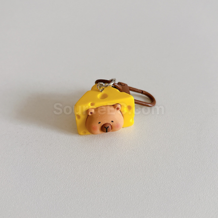 Customization Capybara pendant keychain Promotional Products