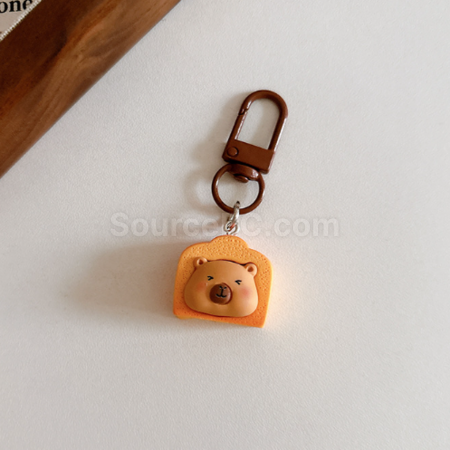 Customization Capybara pendant keychain Promotional Products
