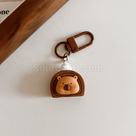 Customization Capybara pendant keychain Promotional Products
