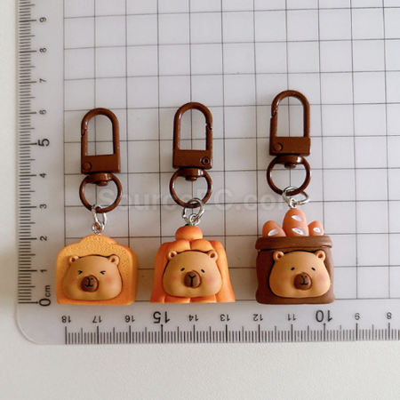 Customization Capybara pendant keychain Promotional Products