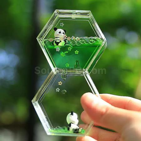 Customization Panda Oil Drop Hourglass Promotional Products