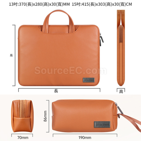 Customization PU Laptop Sleeve Promotional Products