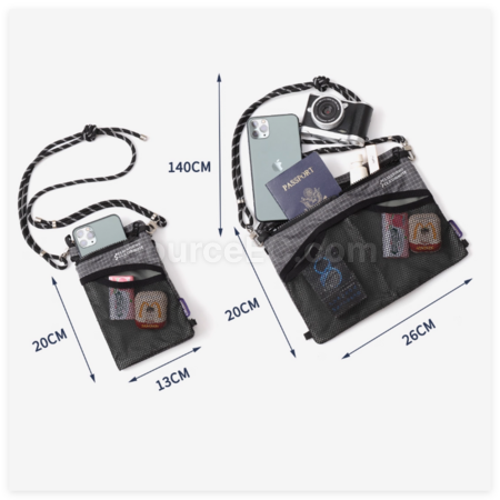 Customization Crossbody Bag Cell Phone Pocket Promotional Products