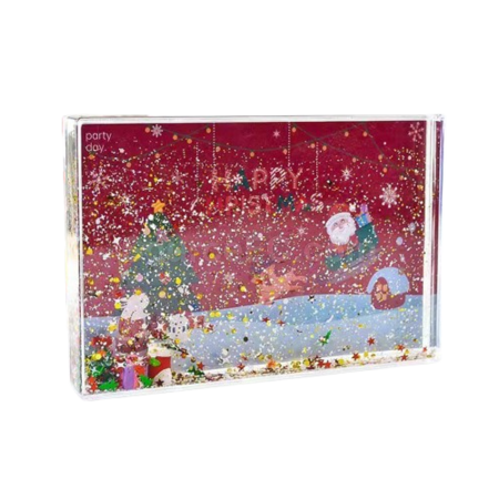 Customization Christmas Quicksand Photo Frame Promotional Products