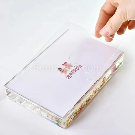 Customization Christmas Quicksand Photo Frame Promotional Products