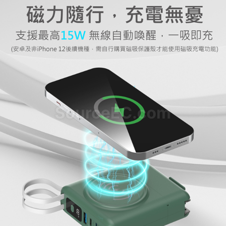 Customization 30W Multi-Function 3-in-1 Mobile Power Bank(BSMI certificate) Promotional Products