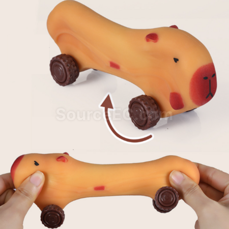 Customization Decompression Kapibarara Car Squishy Toy Promotional Products