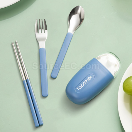 Customization 304 stainless steel tableware set Promotional Products