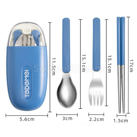 Customization 304 stainless steel tableware set Promotional Products
