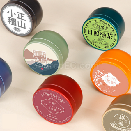 Customization Tinplate tea canister Promotional Products