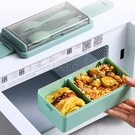 Customization Double-layer lunch box (with tableware) Promotional Products