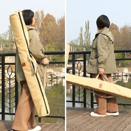 Customization Zipper Canvas Fishing Rod Bag Promotional Products