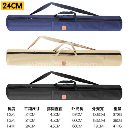 Customization Zipper Canvas Fishing Rod Bag Promotional Products