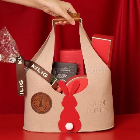 Customization Rabbit Felt Bag Promotional Products