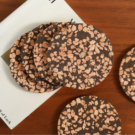 Customization Coffee Grounds Cork Coaster Promotional Products