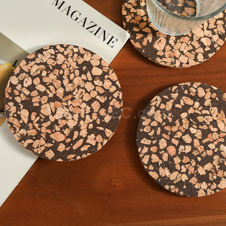 Customization Coffee Grounds Cork Coaster Promotional Products