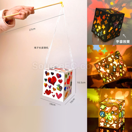 Customization Stained Glass Paper Lanterns Promotional Products