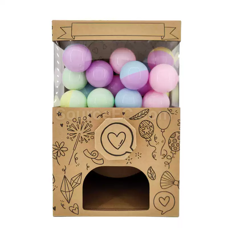 Customization Cardboard Gashapon Machine Promotional Products