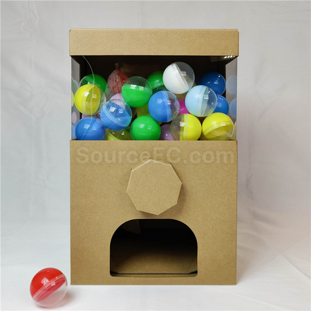 Customization Cardboard Gashapon Machine Promotional Products