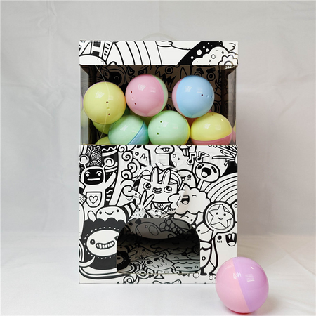 Customization Cardboard Gashapon Machine Promotional Products