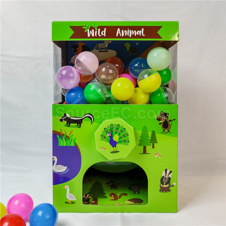 Customization Cardboard Gashapon Machine Promotional Products
