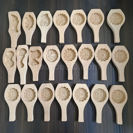 Customization Wooden Mooncake Mold Promotional Products