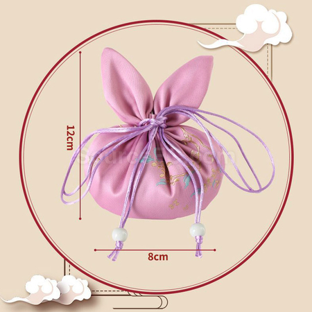 Customization Rabbit Portable Lucky Bag Vintage Sachet Promotional Products