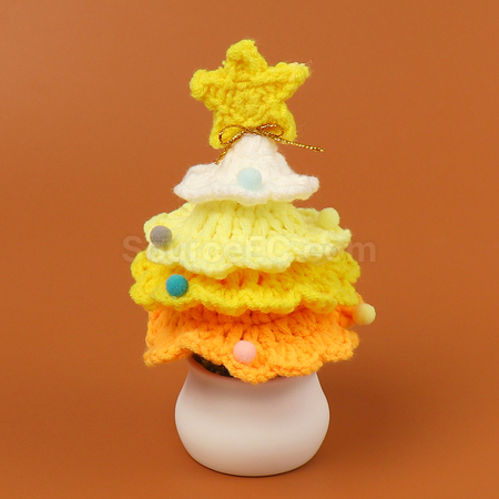 Customization Christmas Tree Potted Ornament Promotional Products