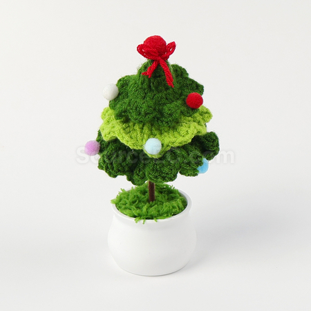 Customization Christmas Tree Potted Ornament Promotional Products