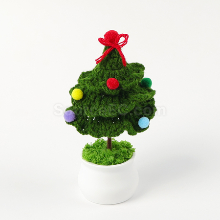 Customization Christmas Tree Potted Ornament Promotional Products