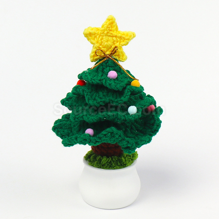 Customization Christmas Tree Potted Ornament Promotional Products