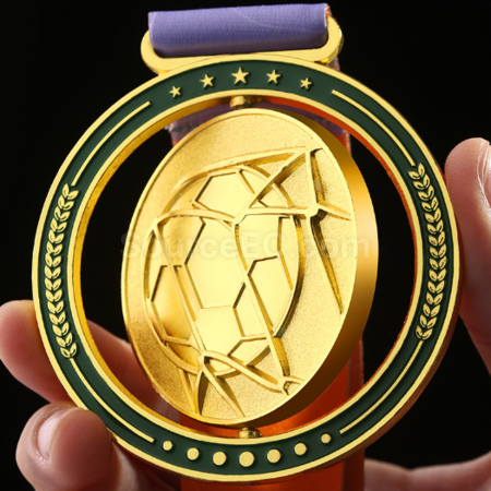 Customization Metal rotating medal Promotional Products