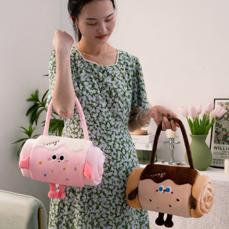 Customization Cartoon pillow and blanket 2-in-1 Promotional Products