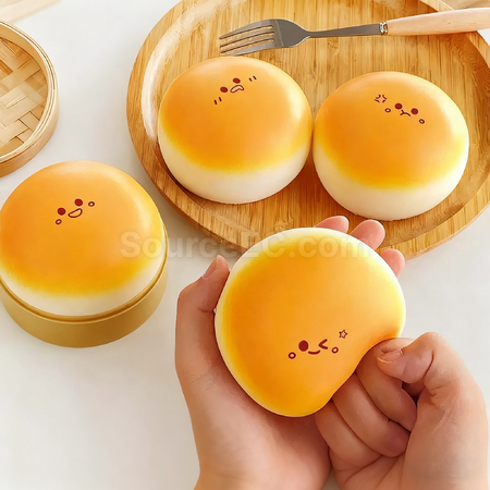 Customization Steamed Bun Squeeze Toy Promotional Products