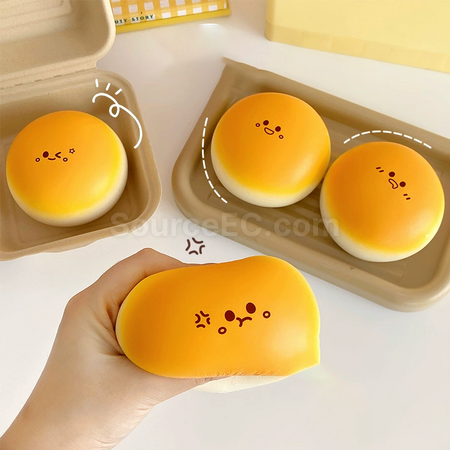 Customization Steamed Bun Squeeze Toy Promotional Products
