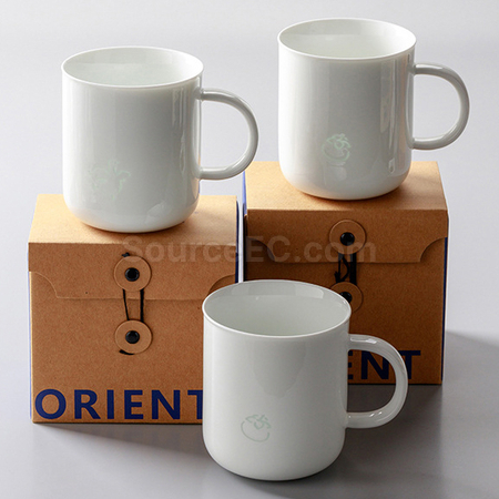 Customization Light-transmitting Ceramic Mug Promotional Products