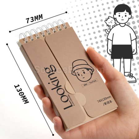 Customization English Vocabulary Portable Memory Book Promotional Products